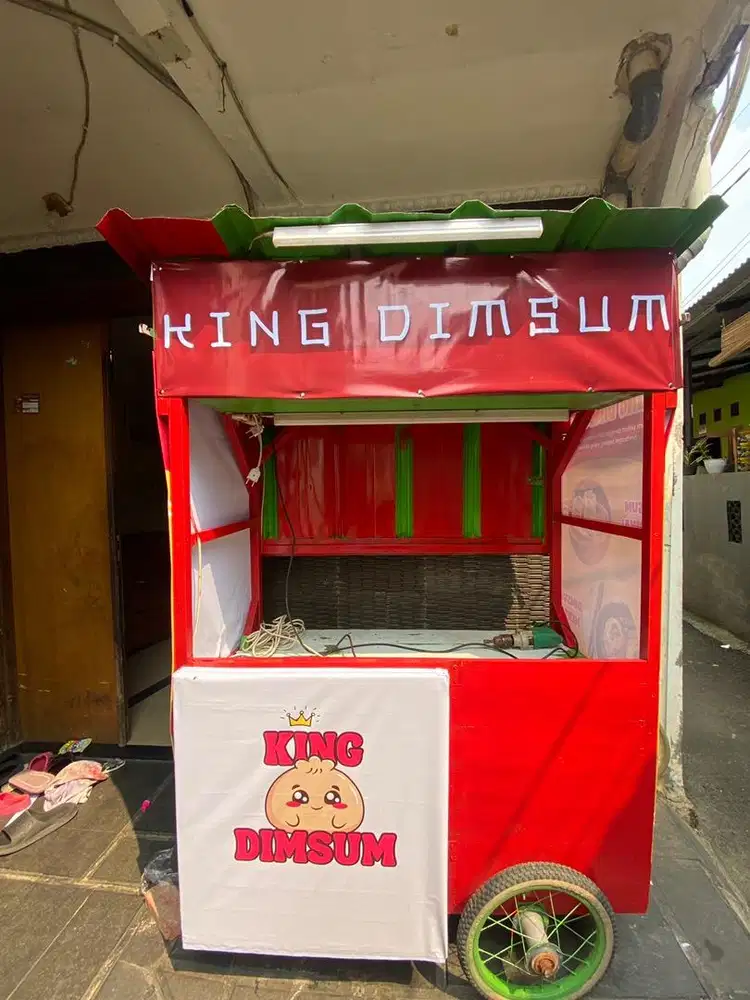 GEROBAK DIMSUM ADA ATAP