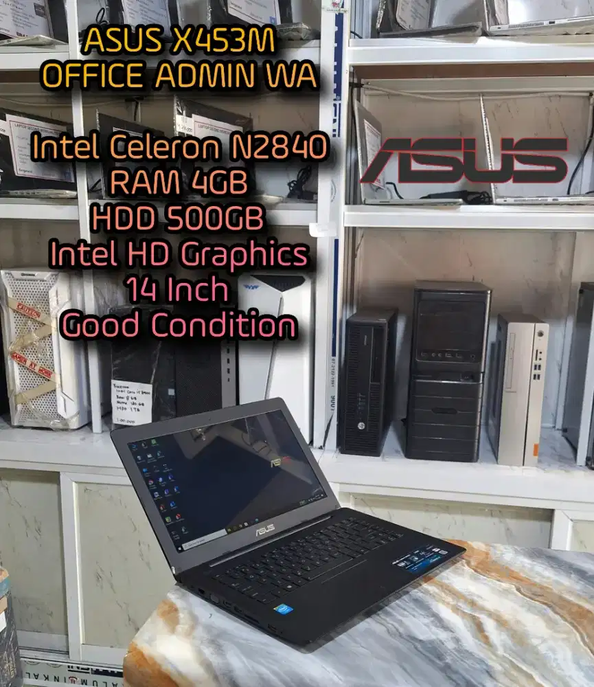 ASUS X453M MULUS BERGARANSI 1BULAN
