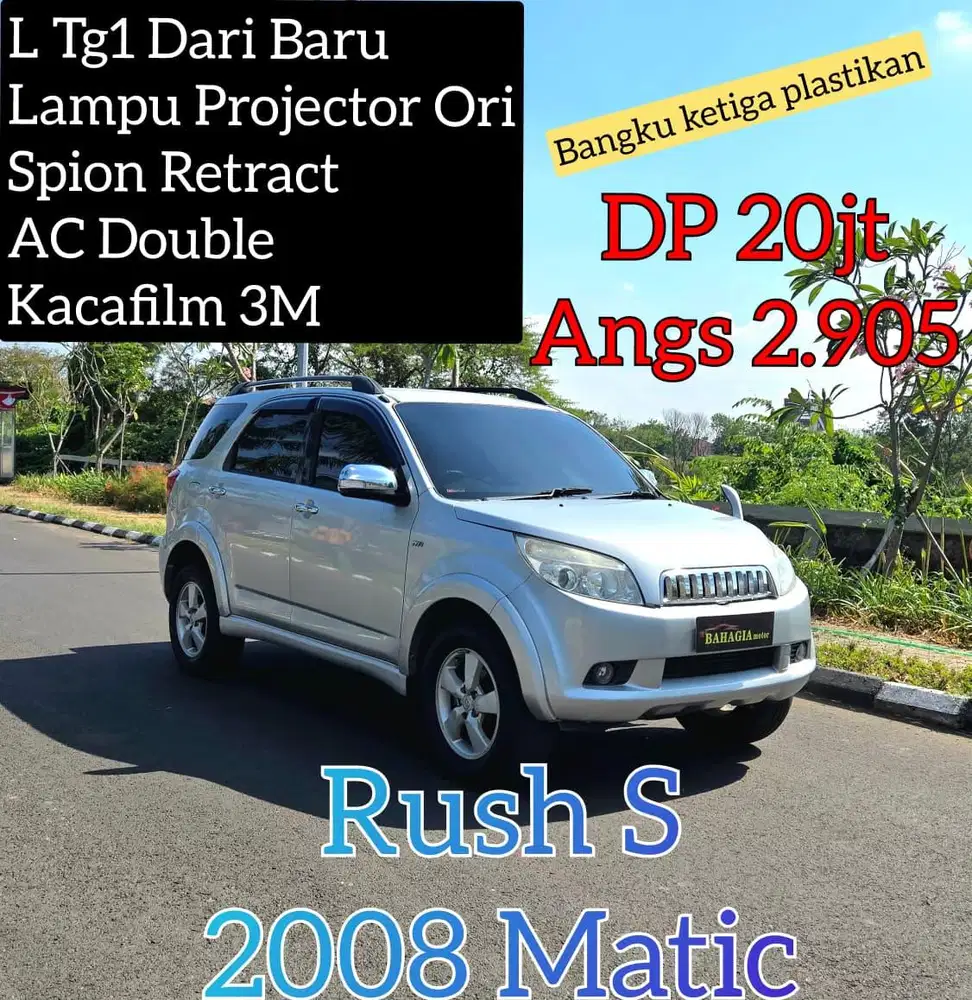 Toyota Rush S 2008 Matic AT Metik Xenia Avanza 2009 Terios