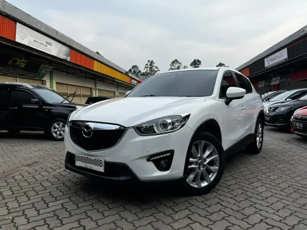 DP 5JT MAZDA CX5 GT 2014 SUNROOF WHITE EDITION RARE !!