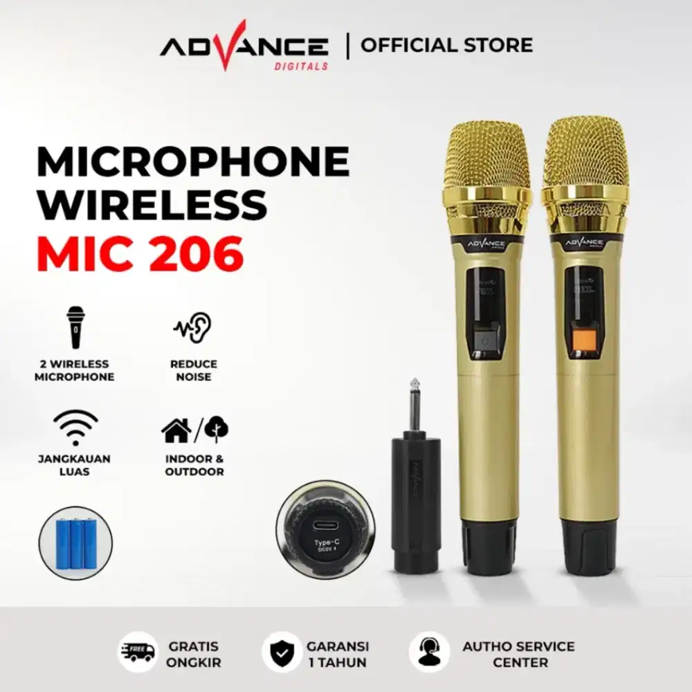 Mic Wireless Advance 206