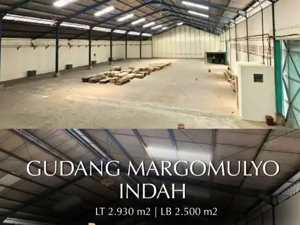 Disewakan Gudang di Margomulyo Indah Surabaya
