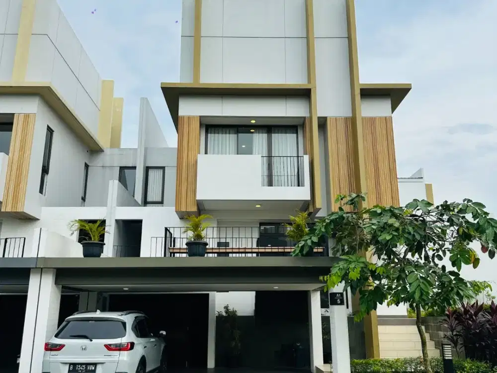 RUMAH MEWAH SIAP HUNI! CLUSTER BLIEZFIELD BSD POSISI HOEK HARGA 7 M-AN