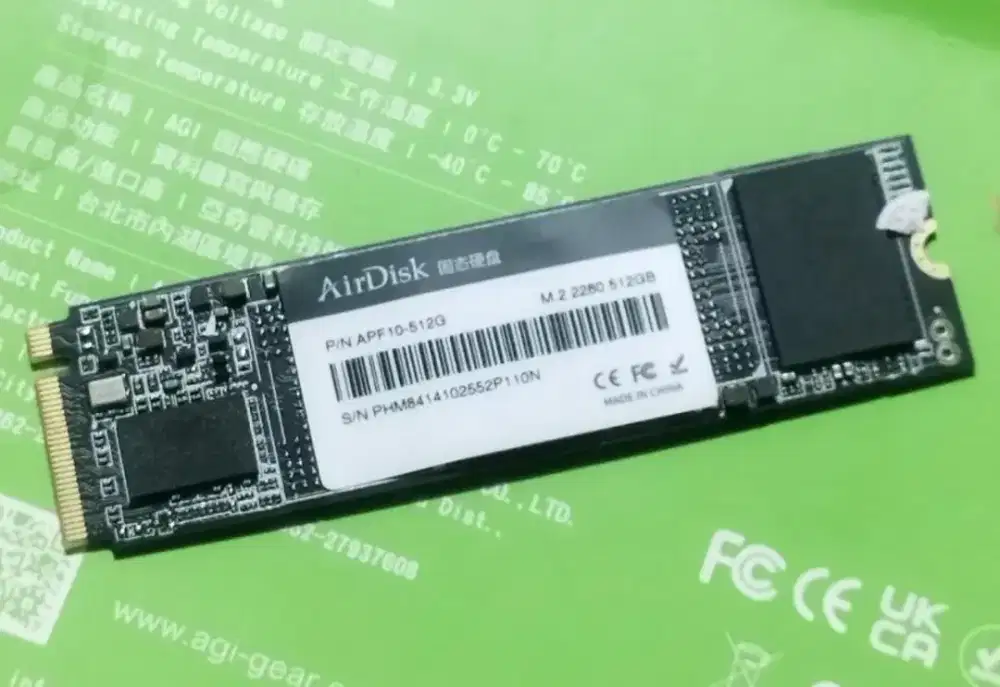 SSD Laptop ram 512Gb