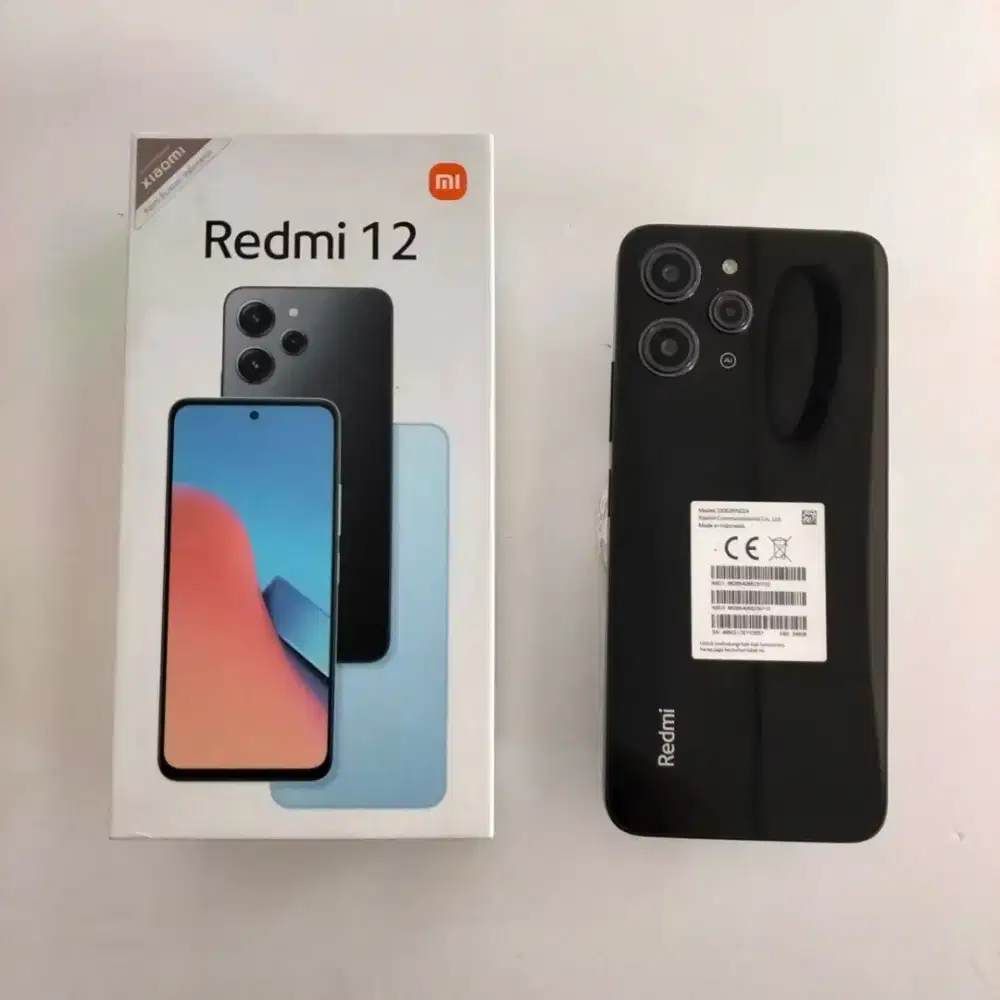 Redmi 12 ram 16gb (8+8) memori 256gb