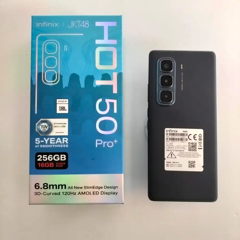Infinix hot 50 pro plus ram 16gb (8+8) memori 256gb