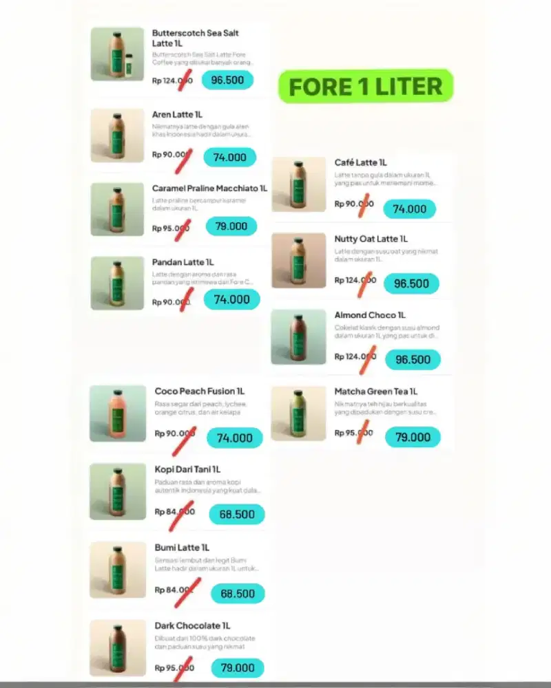 OPEN ORDER FORE & GOFOOD UNDERPRICE