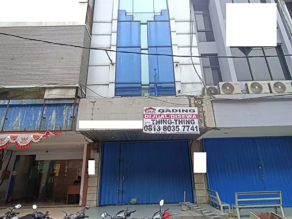 Murah !! Dijual/Disewa Cepat !! Ruko Siap Pakai Luas 100 Lokasi OK di Boulevard Raya , Bisa Nego