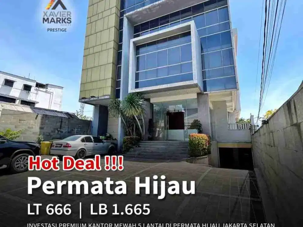 Murah!! Jual mini building siap pakai permata hijau senayan Jaksel