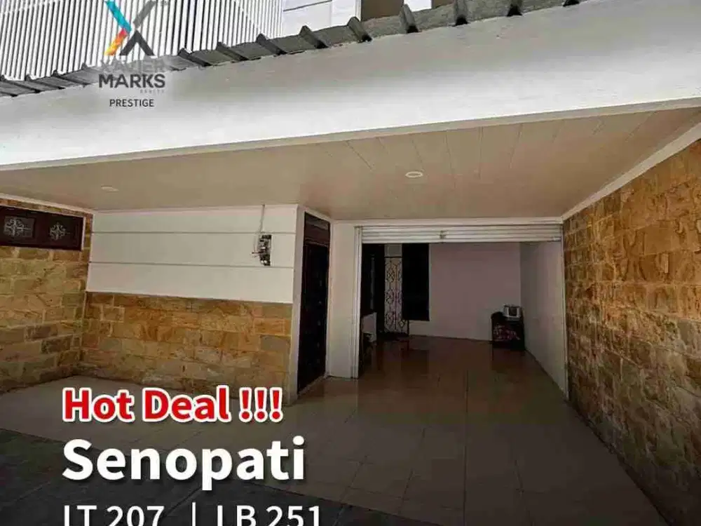 Dekat SCBD, Rumah Siap Huni dijual di Ciomas Senopati Jakarta Selatan