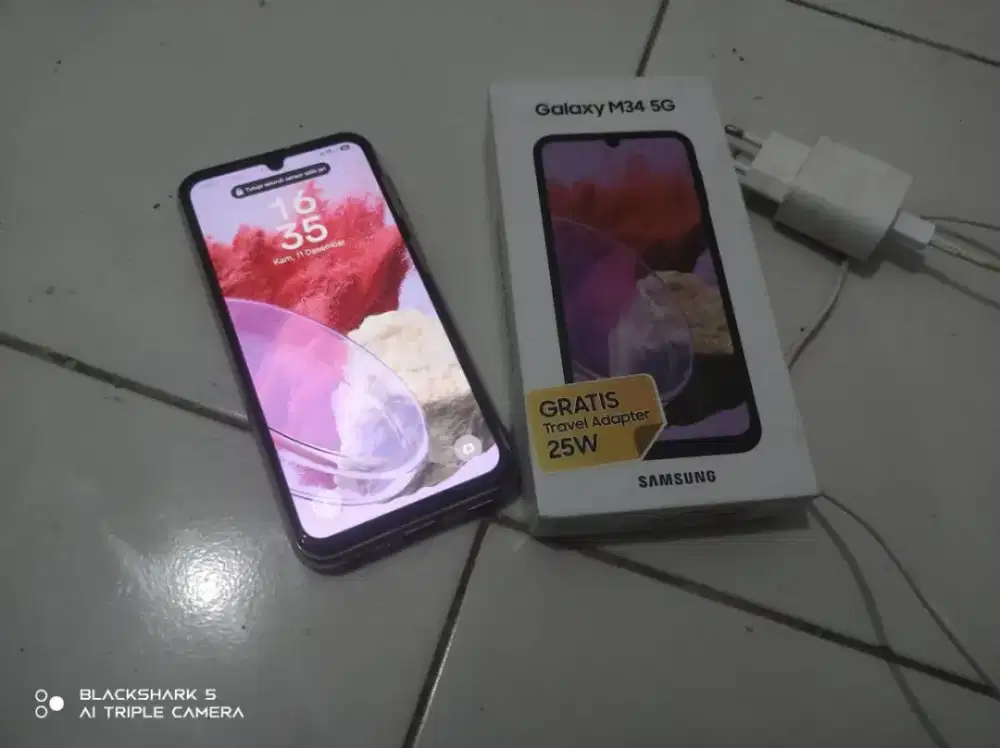 SAMSUNG M34 5G RAM 8/128 FULLSETT NO MINUS