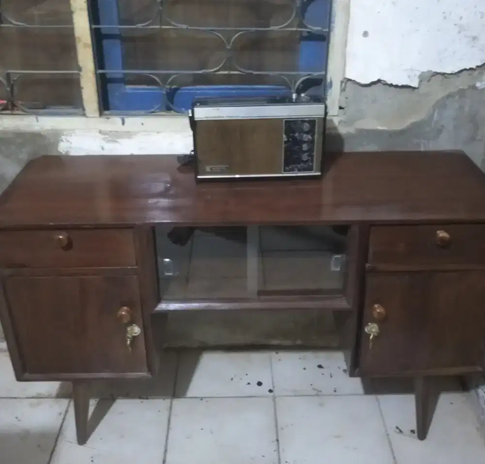 Bufet Jati Minimalis Jengki Jadul Antik Kuno