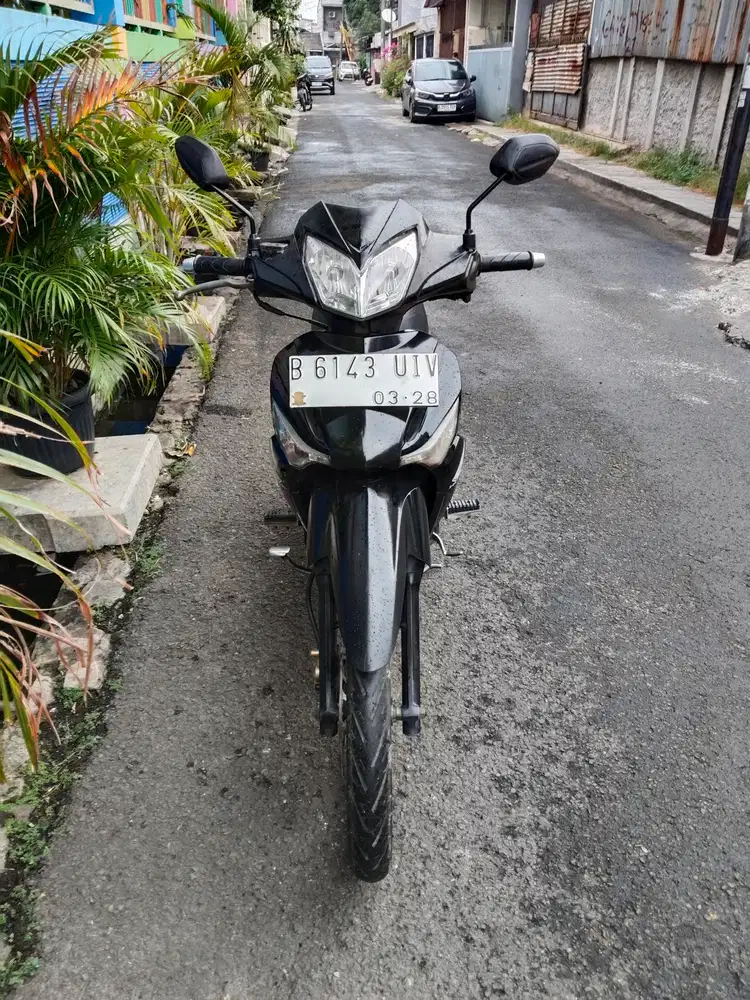 Supra x 125 CC th 2008 plat 2028 PJK pnjng mesin halus