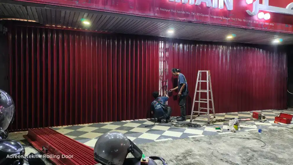 Service rollingdoor dan pasangan baru
