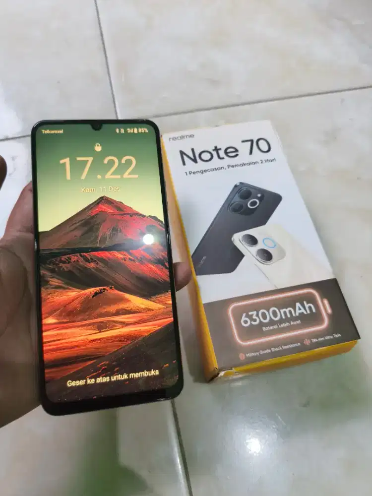Realme Note 70 RAM 4/128 – Garansi Aman, Siap Pakai