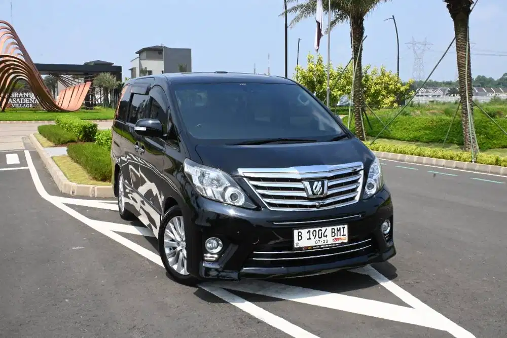 Alphard SC 2.4 at Premium Sound 2014 Black