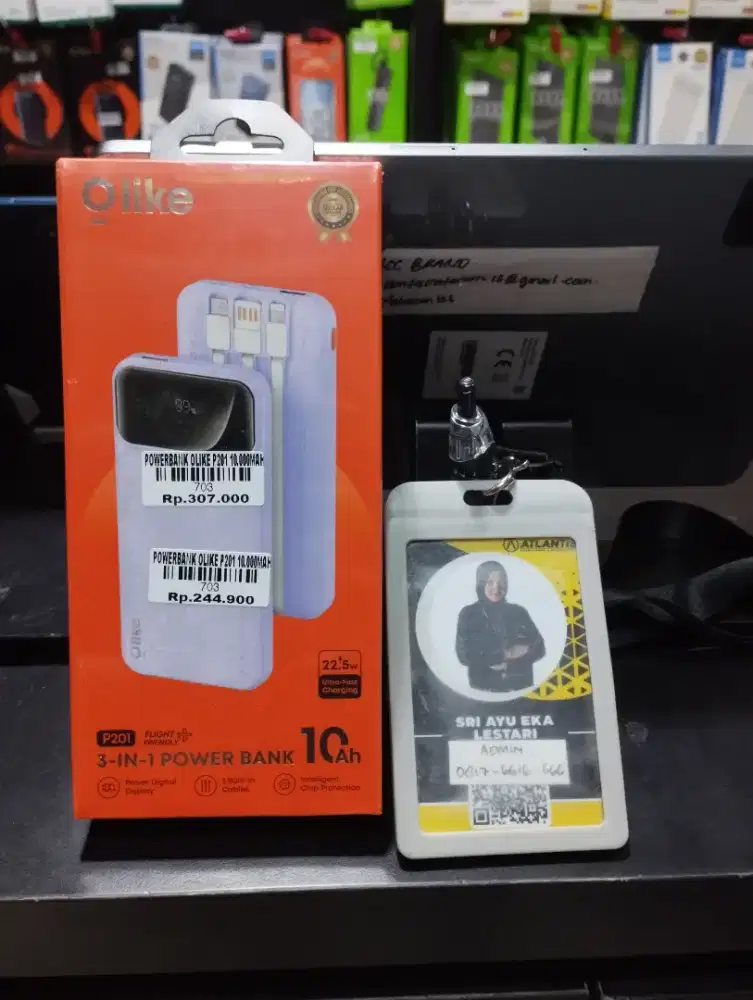 POWERBANK OLIKE P201 10000MAH ATLANTIS DAHSYAT