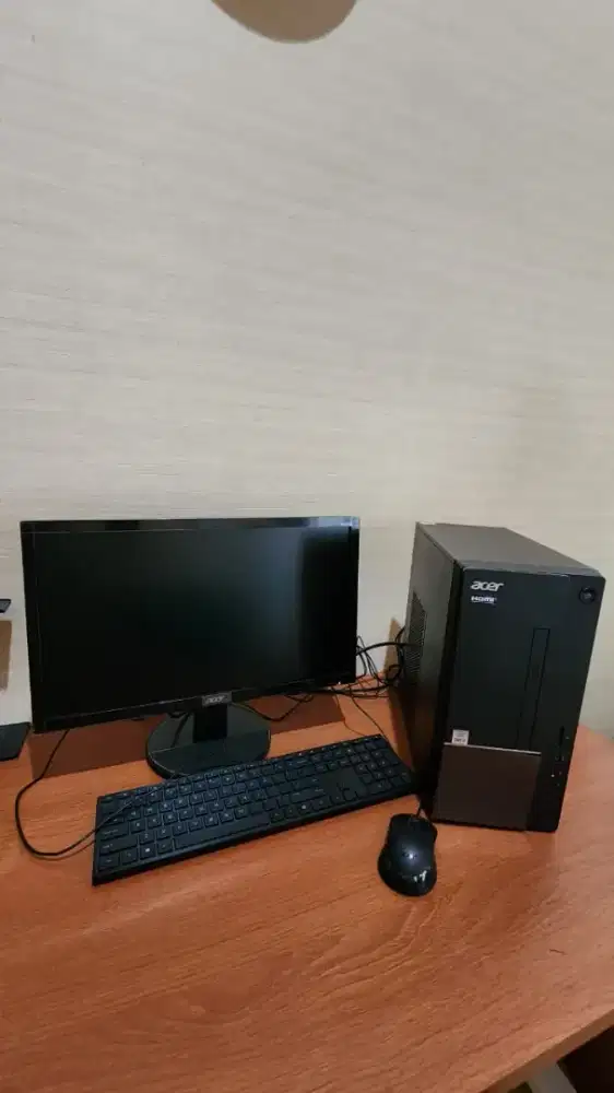 2 Unit Acer Komputer PC Acer ATC 708 Lcd 19,5inch