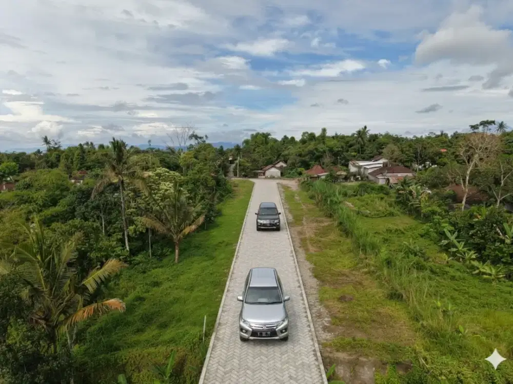 Tanah Strategis Pakem 1,6 Jt/m, Mobil Bisa Papasan