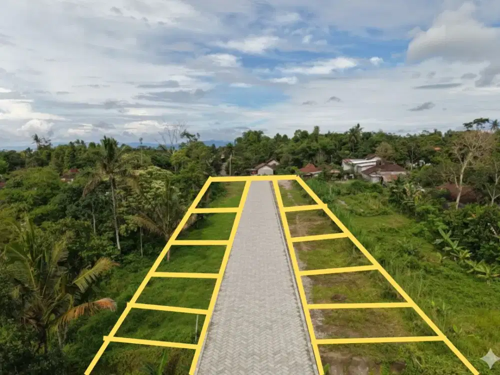 Strategis! Dijual Tanah Pakem JL Watu Gendong 1,6 Jt/m