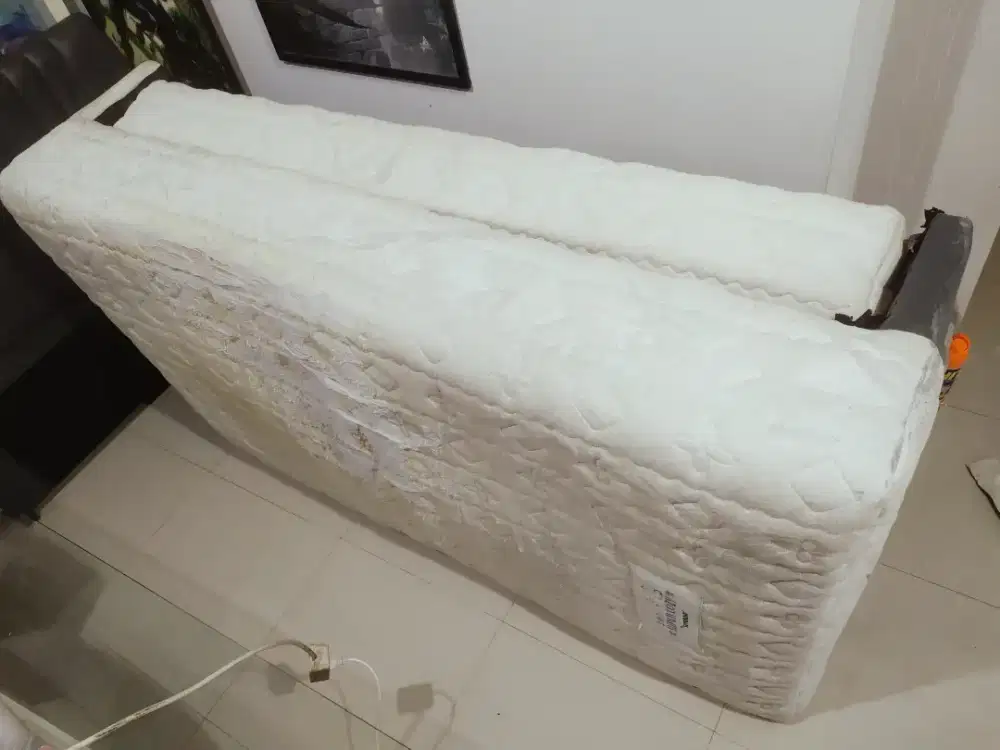 Jual kasur superland 2in1cozy tingkat atas bwh uk120 free ongkir jkt