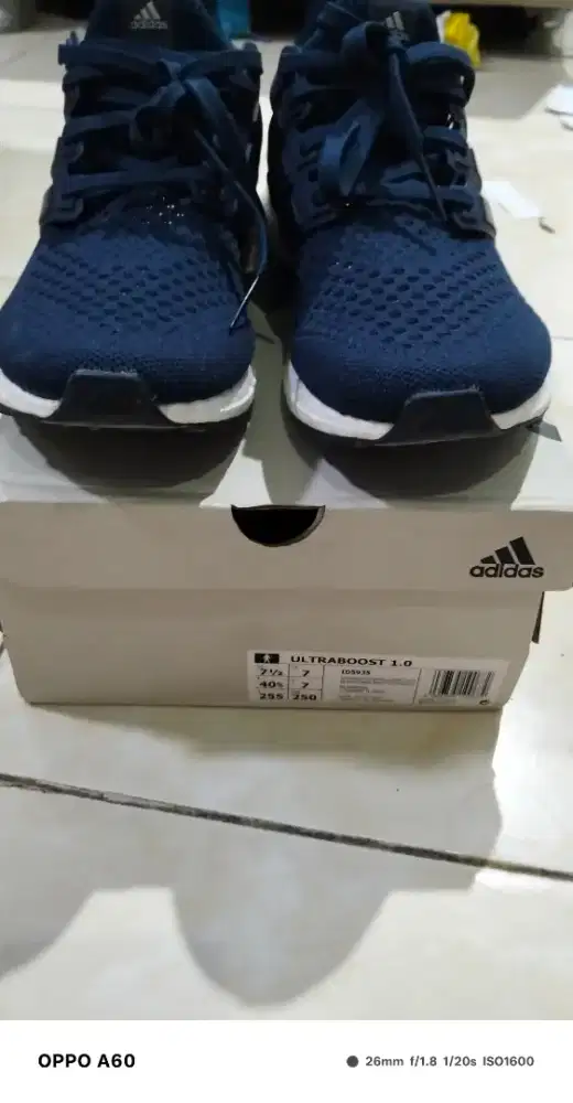 Adidas ultraboost 1.0 navy size uk7