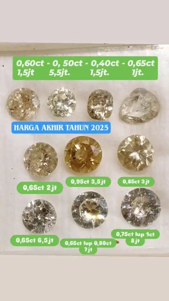 Berlian Banjar Natural Diamond