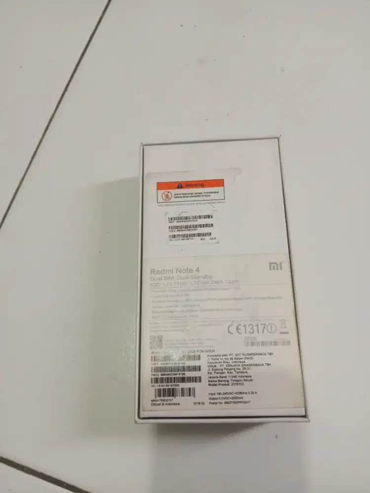 Jual redmi not 4 LCD rusak