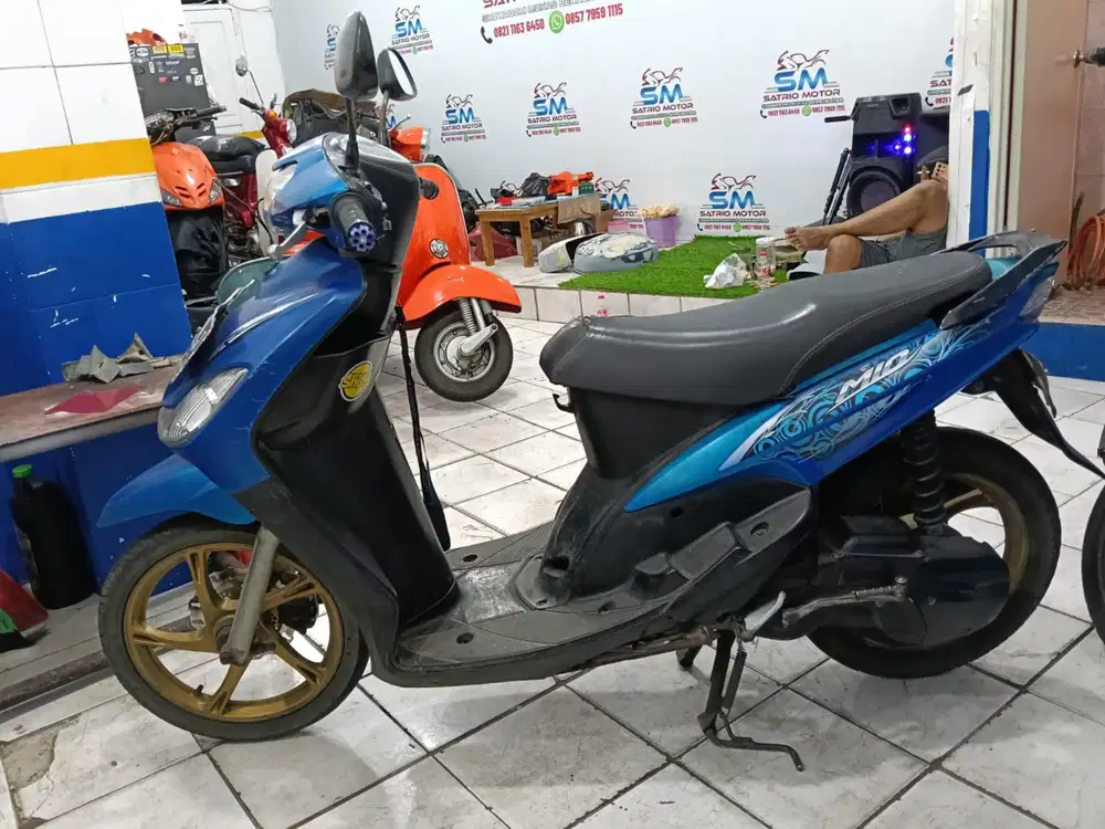 DIJUAL CASH YAMAHA MIO SMILE THN 2011 PAJAK OFF PULES