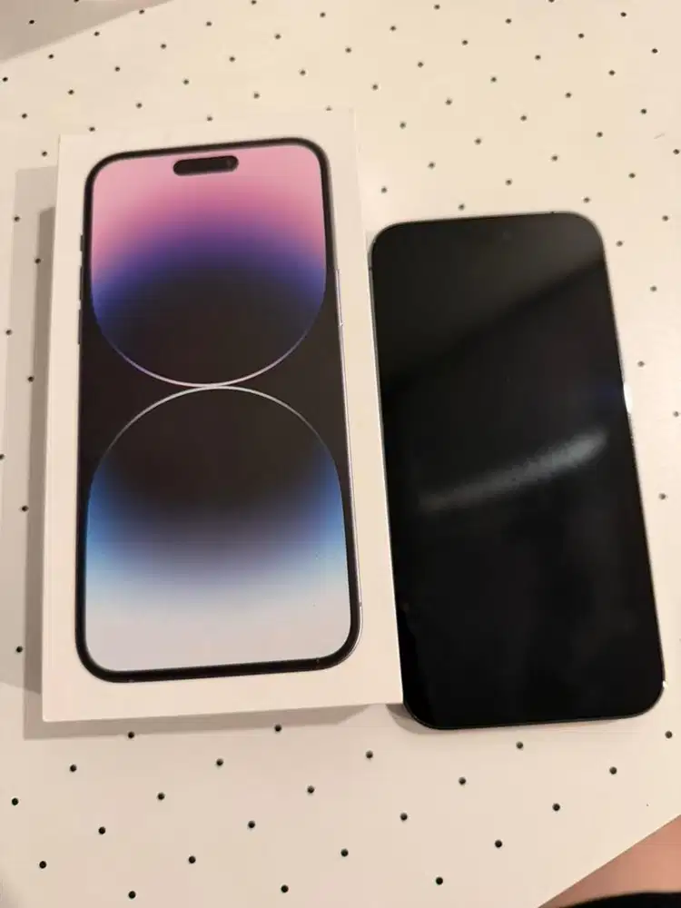 Iphone 14 promax 256gb purple