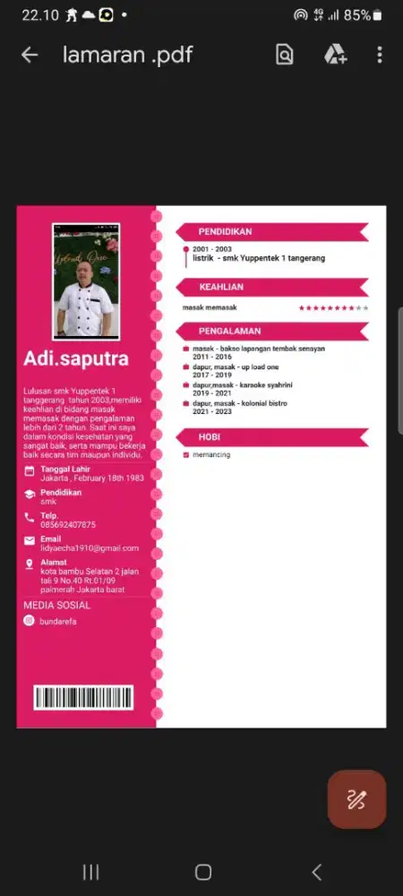 Bagi yang minat buka usaha restoran