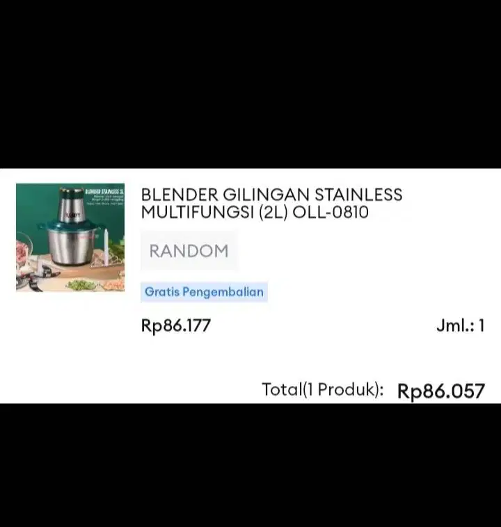 Gilingan daging stainless