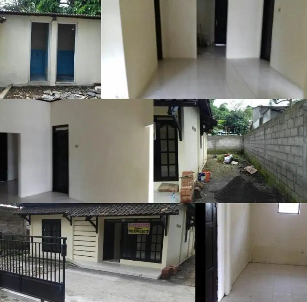 Rumah dan tanah dekat jalan raya