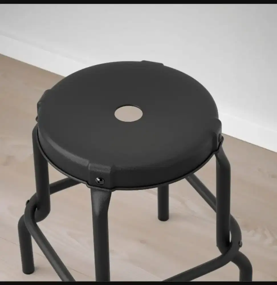 Bangku IKEA RASKOG STOOL Black