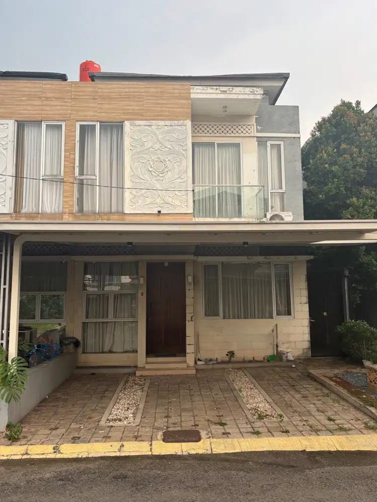 Rumah 3 kamar semi furnish siap huni