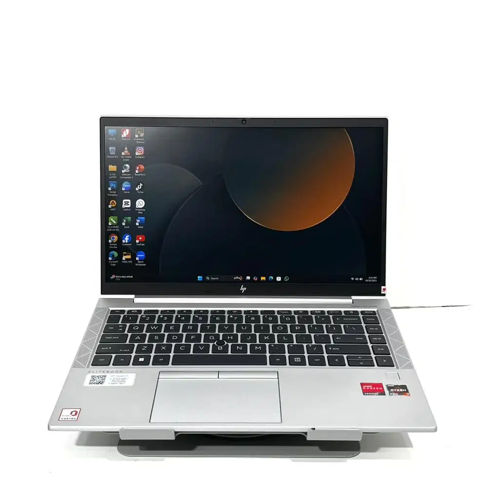 hp elitebook 845 g8 premium amd ryzen 7 pro 5850u 14 ips 16/512gb