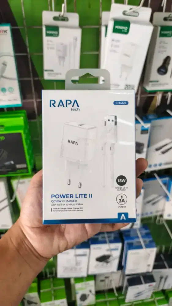 TRAVEL CHARGER 18W RAPA TECH CH4125