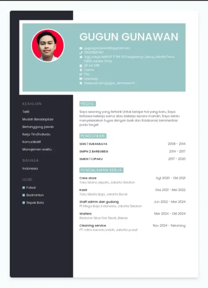 Mencari pekerjaan secepatnya