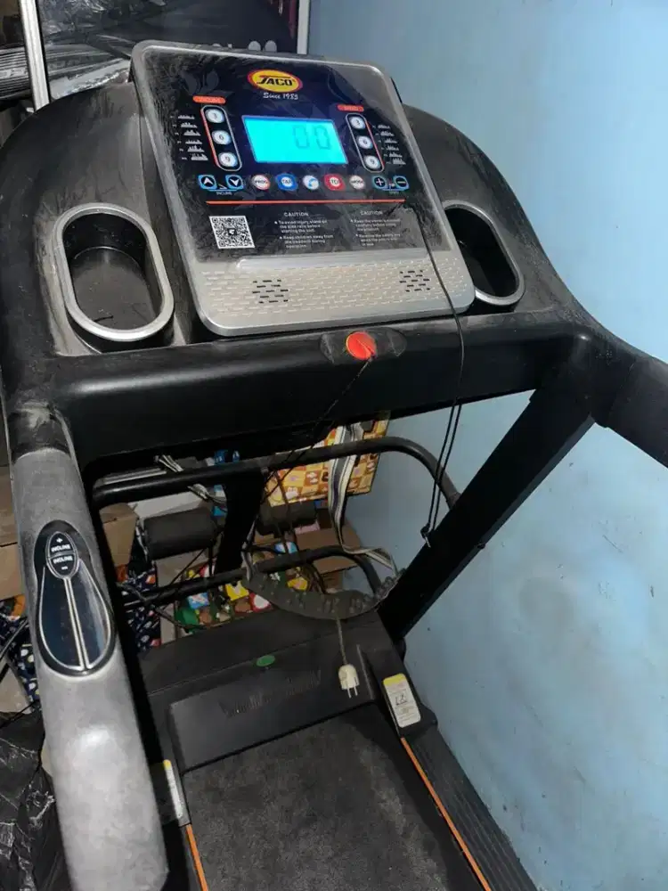 alat threadmill jaco jarang pakai masih sangat bagus