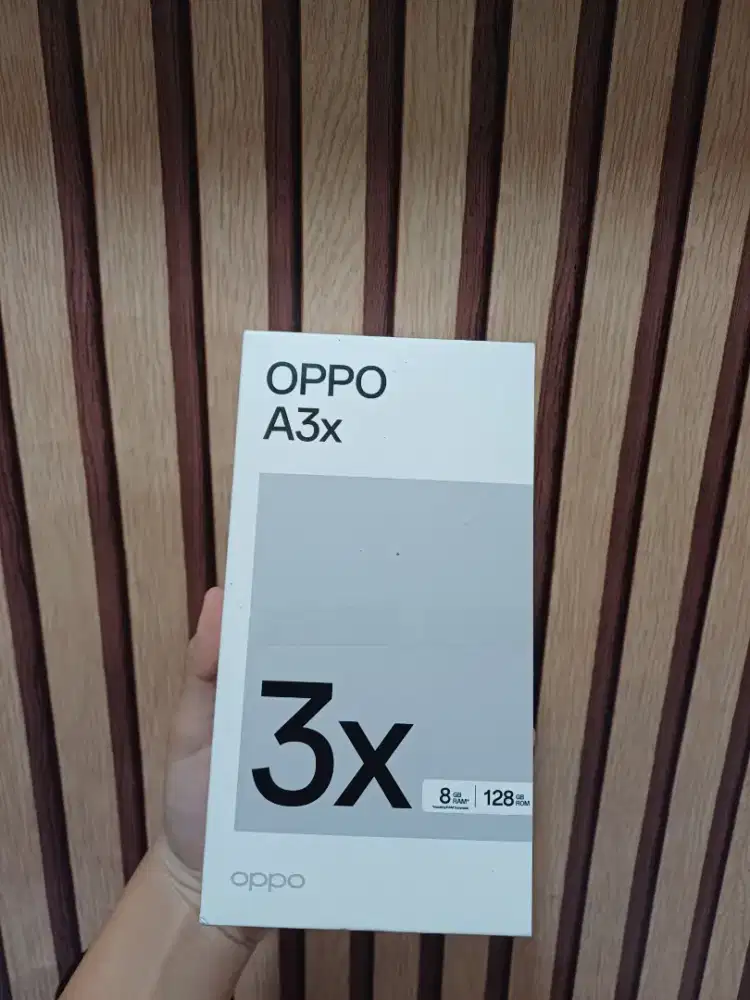 Oppo A3X 4G Ocean Blue 4/128 | Unit + Dus