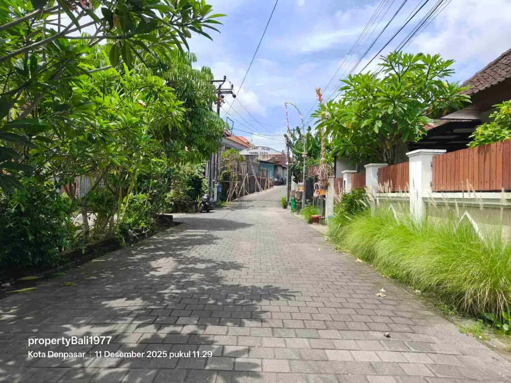 Tanah 101M2 di Lembu Sora Pegunyangan denpasar Utara