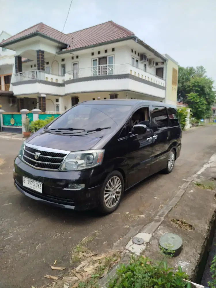 Toyota Alphard V Metik 2003 Pajak idup Panjang & Sehat Walafiat