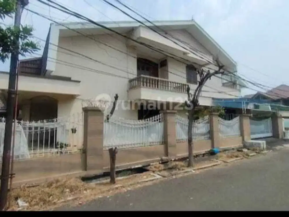 Ss.3308 - Murah !! Dijual Rumah Hook 15x25 Standart di Pulo Asem Raya Hadap Utara Timur