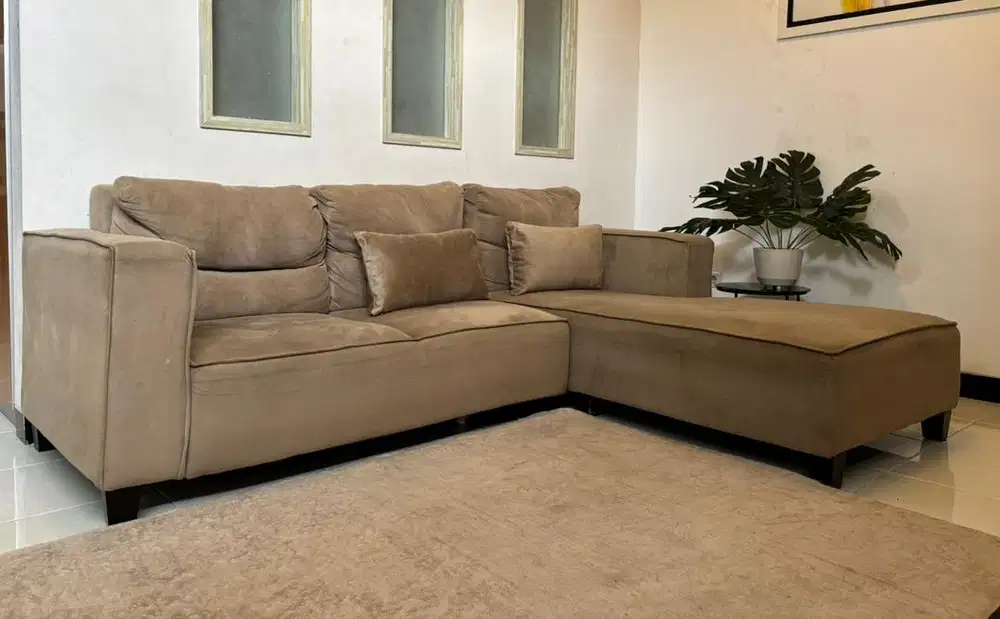 Dijual Cepat Sofa L