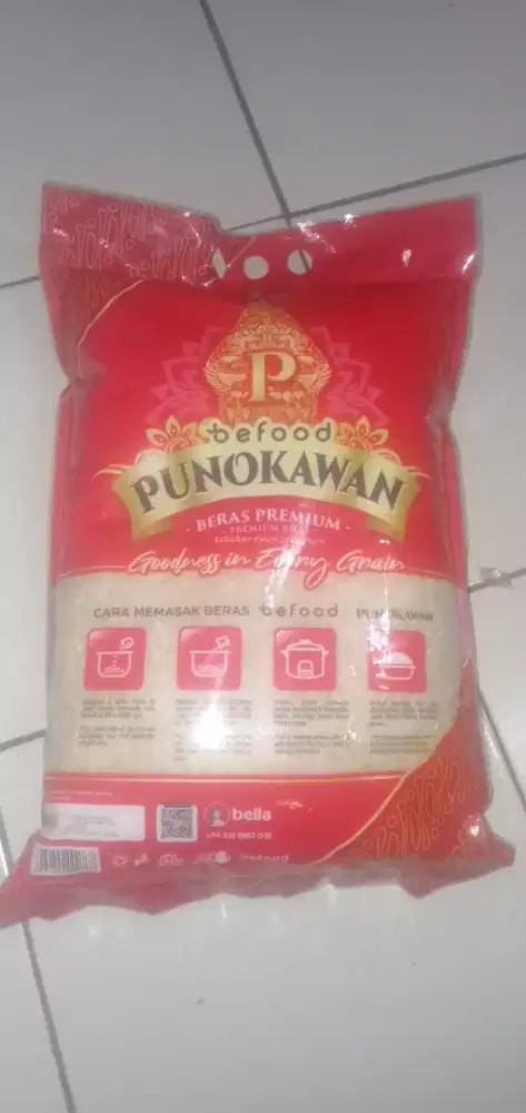 Beras punokawan premium 5 kg