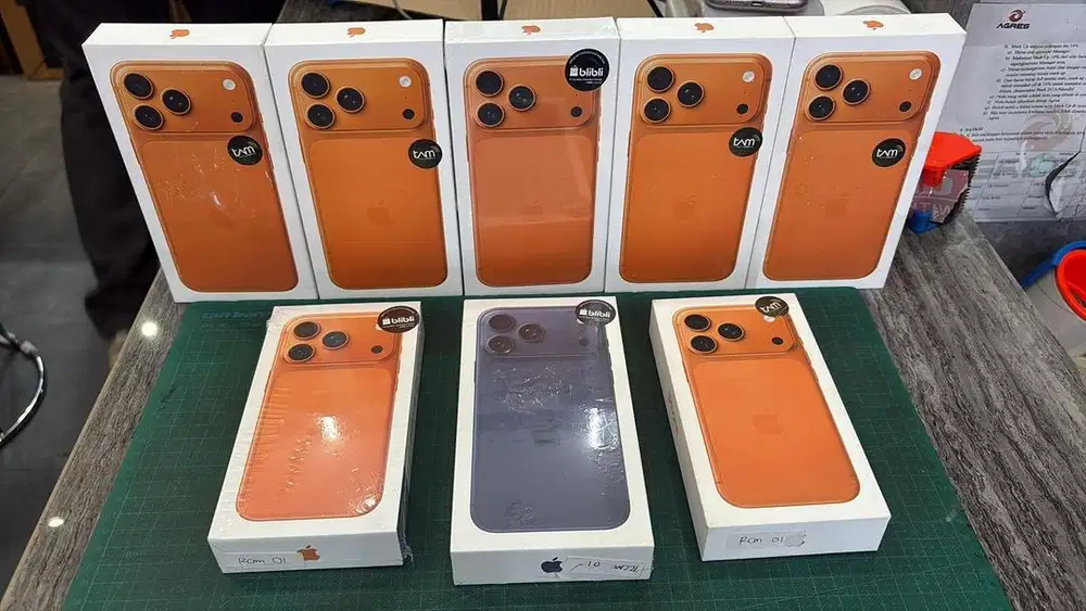 Iphone 17 pro max 256gb new garansi resmi ibox