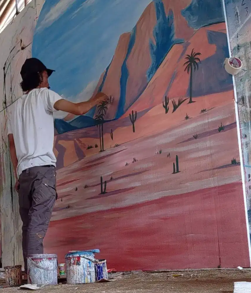 Jasa lukis mural profesional