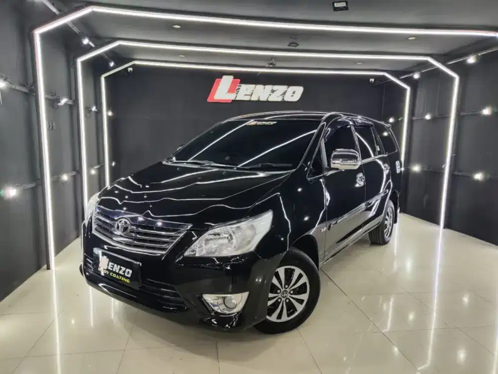 Innova G diesel manual mt 2012 Hitam Lenzo mobil