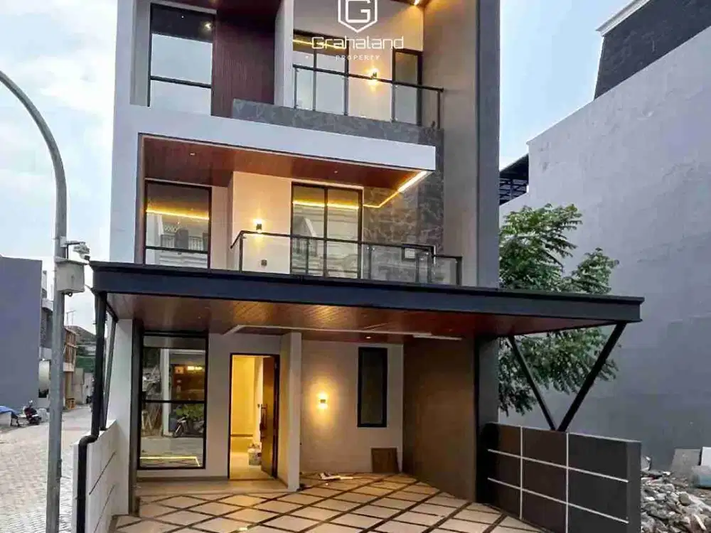Rumah Baru Mewah Modern Siap Huni Dalam Cluster Besar Lokasi Strategis Di Jagakarsa