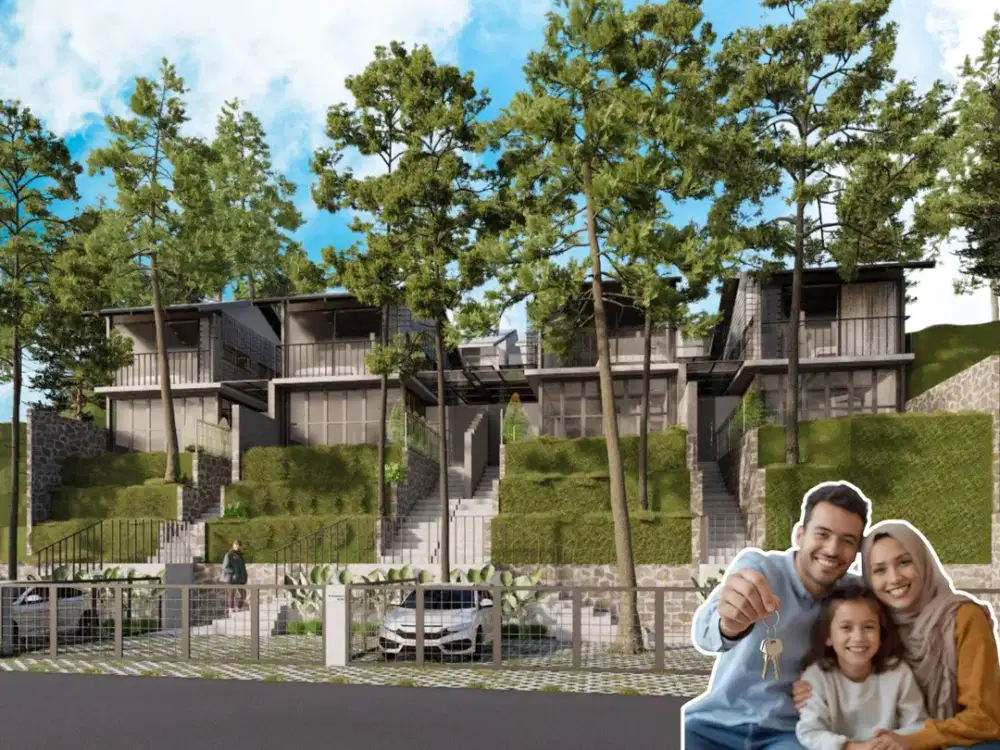 SUDAH SHM! Rumah Rasa Villa Dekat Dago Golf Cigadung Tubagus Ismail